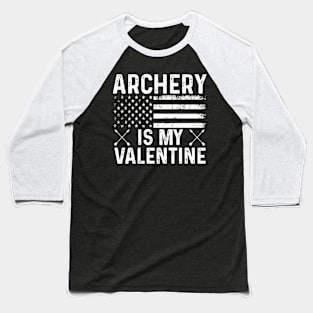 Archery Target Bow And Arrow Archer Retro Men Women Baseball T-Shirt